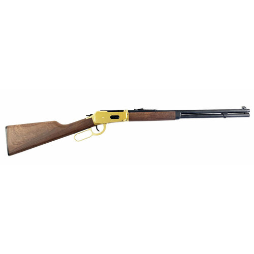 Double Bell Winchester Gold M1894 CO2 Powered Gel Blaster- Real Wood Version
