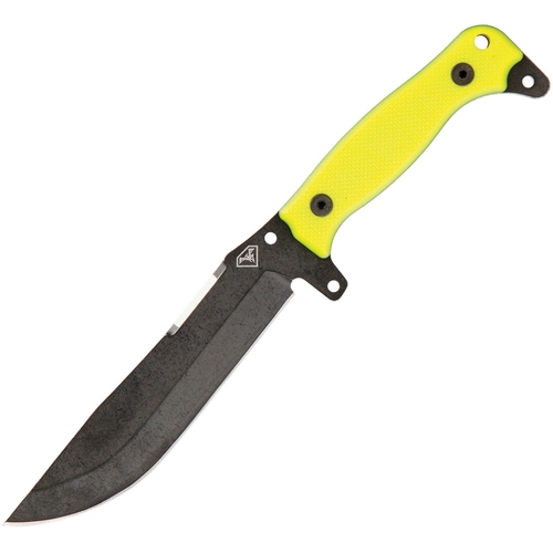 Double Star Pathseeker Fixed Blade Full Tang Survival Knife- Fluorescent Green Handle