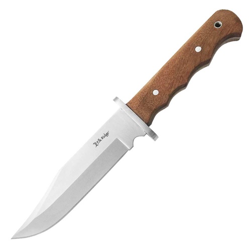 Elk Ridge Fixed Blade Hunter Small Bowie Knife | 10" Overall, Clip Point Blade, ER101