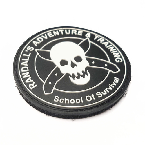 ESEE Rat Pvc Morale Patch | 2.6" Overall, PVC Rubber, Velcro Back, ESRATPATCH