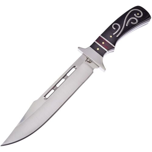 Frost Cutlery Black Hills Full Tang Fixed Blade Outdoor Knife w/ Nylon Belt Sheath FBKH211