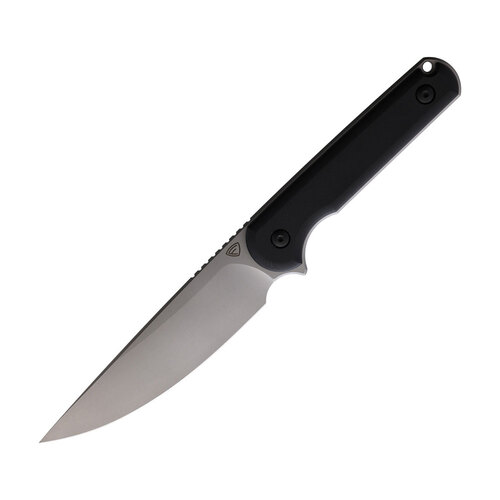 Ferrum Forge Knife Works Lackey XL Fixed Blade Black | D2 Tool Steel FF008B