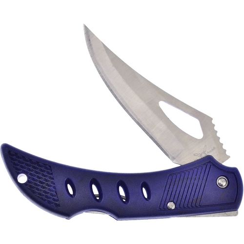 Frost Cutlery Tac Assault Hawk Tactical Lockback Folding Pocket Knife Blue FTA007BLBLK