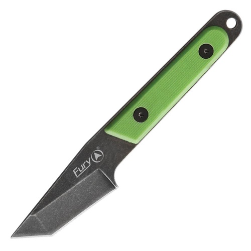 Fury Hi-Visibility Backpack Fixed Blade Knife (Green)