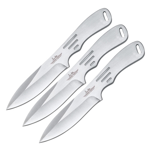 Hibben Large Triple Throwing Knife Set | 420 Stainless Steel, GH2011