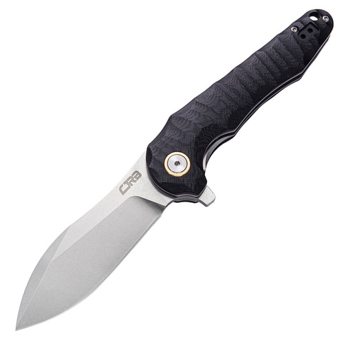 CJRB Mangrove Linerlock D2 Folding Knife - Black