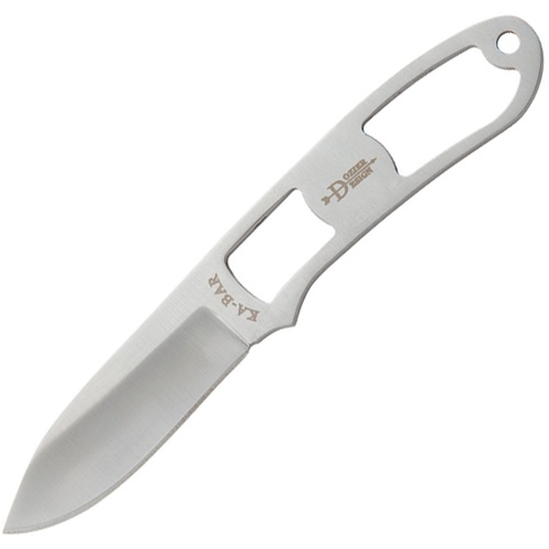 Ka-Bar Dozier Skeleton Fixed Blade Knife | 2.25" Overall, Drop Point Blade, KA4073