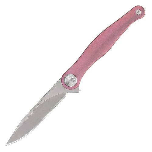 Kubey Sirena Folding Knife (Pinkish Titanium)