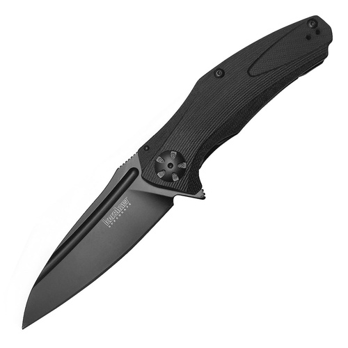 Kershaw Natrix Framelock Black Folding Knife | 8Cr13MoV Stainless Steel, G10 Handles, 7007BLK
