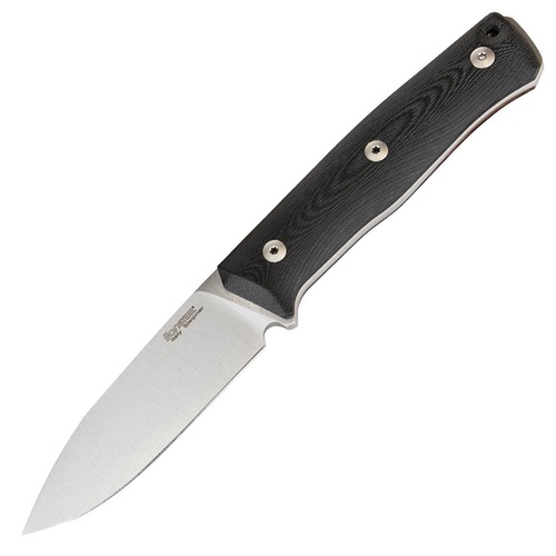 Lion Steel B35 Fixed Blade Knife | Black, G10