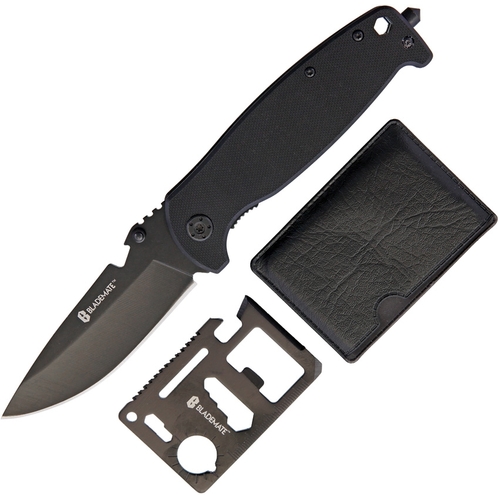 Blademate Linerlock Folding Knife & EDC Multi Tool Set