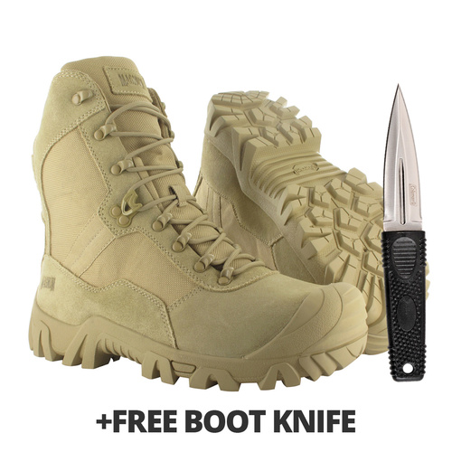 Magnum Hawk 8.0 Desert Tan Tactical Boots