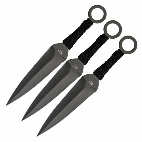 Extac Australia Tactical Three Piece Kunai Throwing Knife Set Extac Australia Tactical Three Piece Kunai Throwing Knife Set