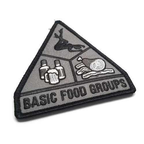 Monkey MSM Basic Food Group Woven Morale Patch - SWAT