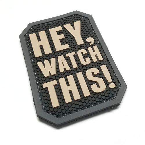 MSM Hey Watch This Morale Patch - SWAT