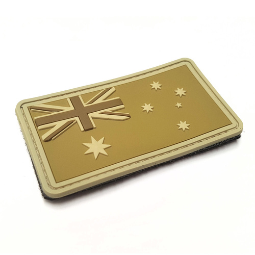 Australian Flag PVC Morale Patch - Multicam