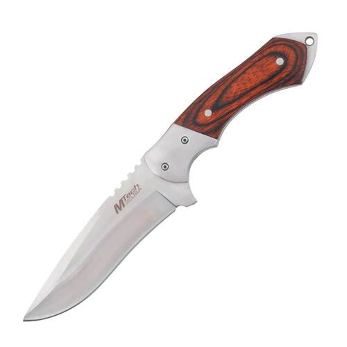 MTech Hunter Full Tang Hunting Knife w/ Black Nylon Belt Sheath