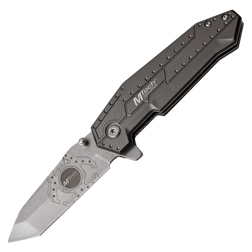 MTech Engineer Folding Knife | Tanto Blade, 3Cr13 Stainless Steel, MT1069GY