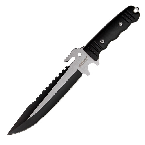 MTech 535 Tactical Fixed Blade Knife | 12" Overall, 440 Steel, Full Tang, MT535BS