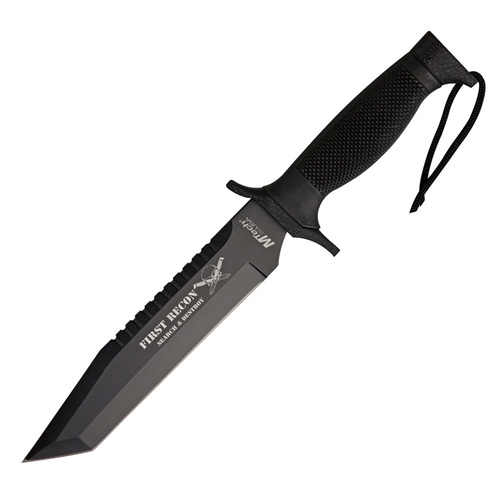 MTech First Recon Search & Destroy Tactical Rescue Knife | 12" Overall, 440 Stainless Steel, MT676TB