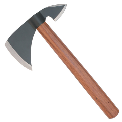 Double Blade Tomahawk | 12.5" Overall, Brown Hardwood Handle, PA3258