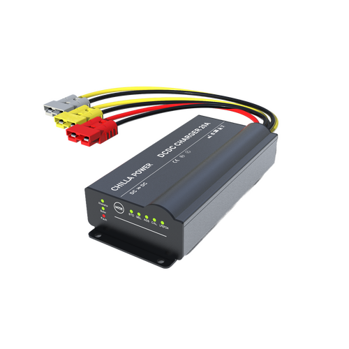 Extac 20A DC/DC Charger with MPPT Solar Regulator