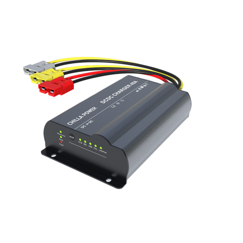 Extac 40A DC/DC Charger with MPPT Solar Regulator