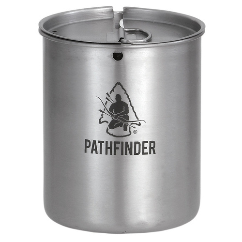 Pathfinder Stainless Steel Cup & Lid Set - 739ml