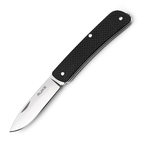Ruike Criterion Collection L11 Black Folding Knife | 7.75" Overall, 12C27 Stainless Steel, RKEL11B