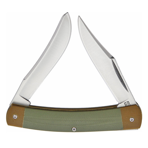 Rough Rider 2085 Folding Pocket Knife | G10, Moose Green