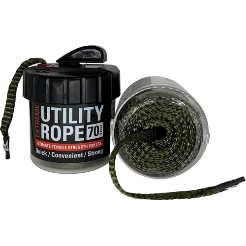 Rapid Rope Utility Rope Mini OD Green | 70ft 1100 lb Test RRPM6119