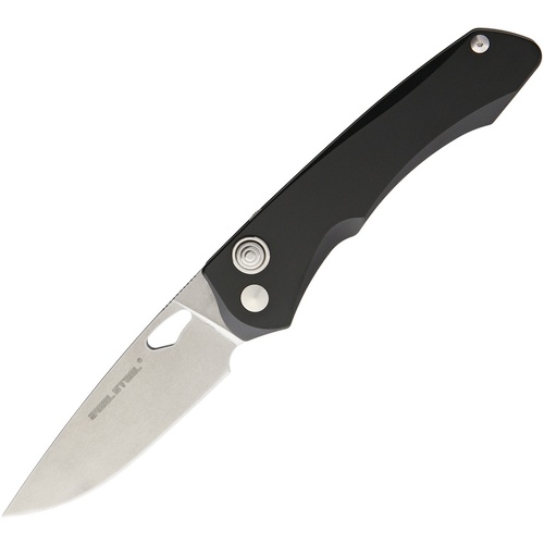 Real Steel E775 Griffin Button Lock Folding Knife | Sandvik 14C28N Steel, RS7161