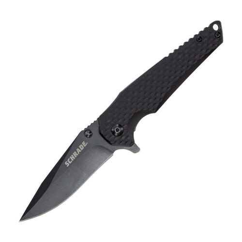 Schrade Fanatic Linerlock Flipper EDC Folding Pocket Knife SCH1136034