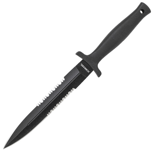 Schrade Needle Boot Knife Fixed Blade | 12" Overall, Double Edged, 7Cr17MoV Stainless Steel, SCHF44LS