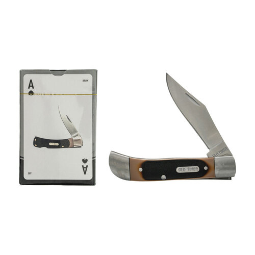 Old Timer Folding Knife/ Playing Cards Combo SCHP1158651