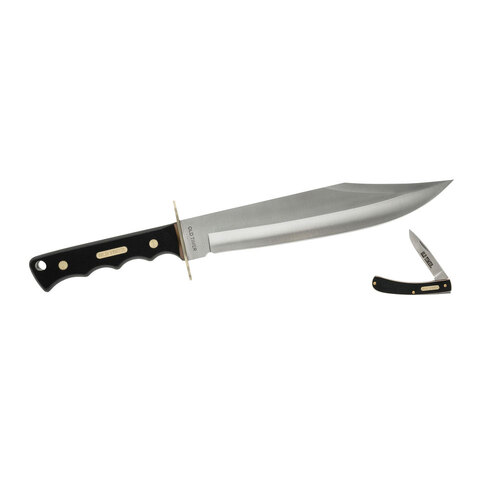 Old Timer Bowie Knife and Folding Knife Combo SCHP1158653