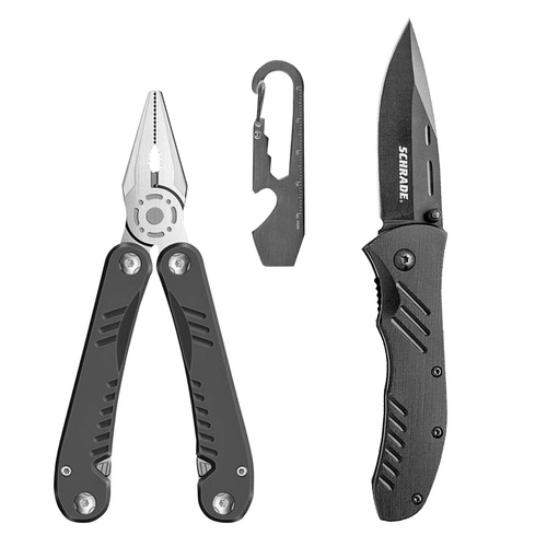 Schrade Knife And Tool Combo Set