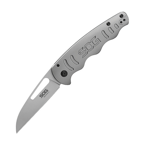 SOG Escape FL Folding Knife | 8Cr13MoV Steel, Bead Blasted Blade, SOG14520157