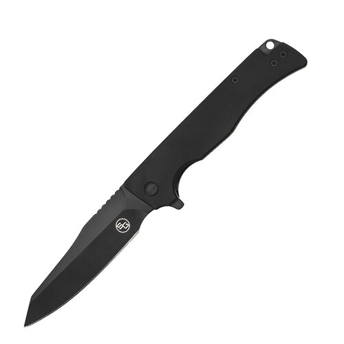 StatGear Ausus-Slim Linerlock Flipper Folding Edc Pocket Knife- Black STAT117BLK