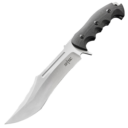 S-TEC Full Tang Bowie Knife | 11.75" Overall, Clip Point Blade, STT228522