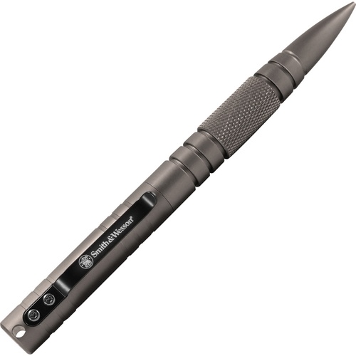 Smith & Wesson Gunmetal Military & Police Tactical Pen | 6061 Aircraft Aluminium, SWPENMPS