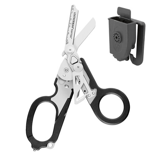 Leatherman Raptor Rescue Black Handles w/ MOLLE Holster