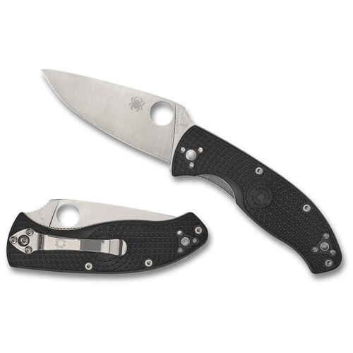 Spyderco Tenacious Lightweight Black Plain Blade